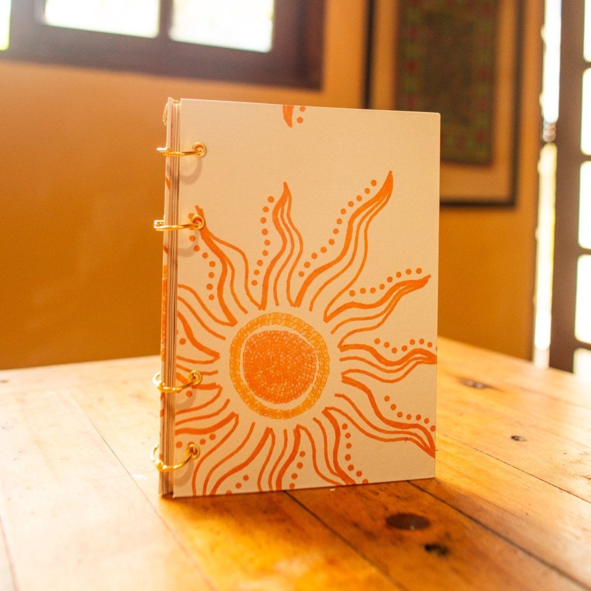 Casa Brasileira - Caderno Argola Solar - Papel Solar - Papelaria